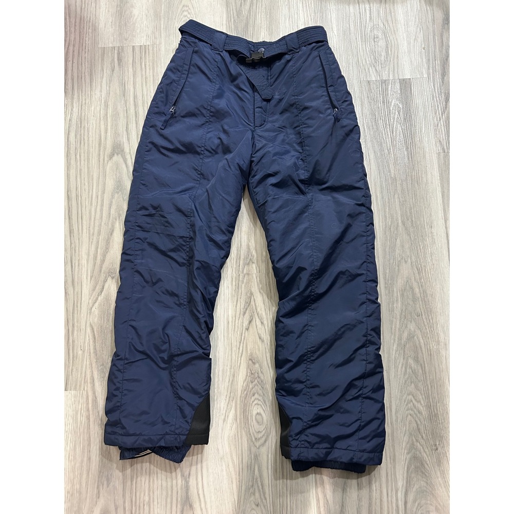 Columbia Womens Navy Blue Insulated Snow Ski Pants Large bugaboo gorpcore sport